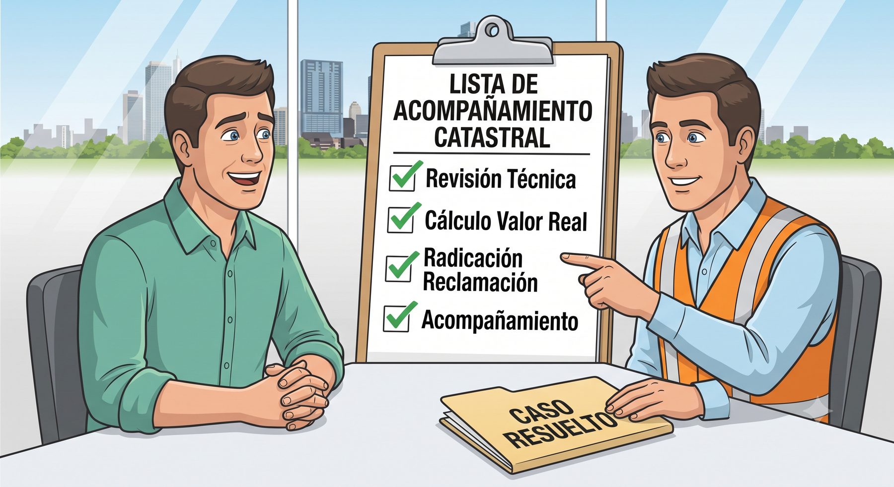 Equipo de MAPEUM acompañando la revisión técnica de un avalúo catastral