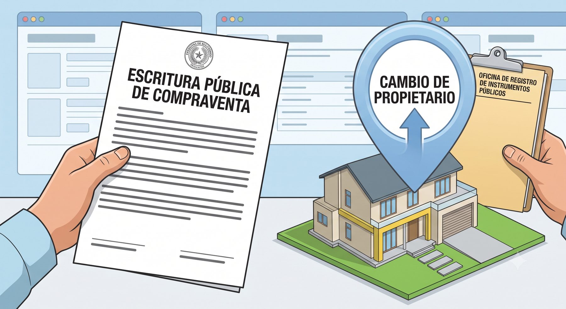 Trámite de cambio de propietario de un predio en el catastro