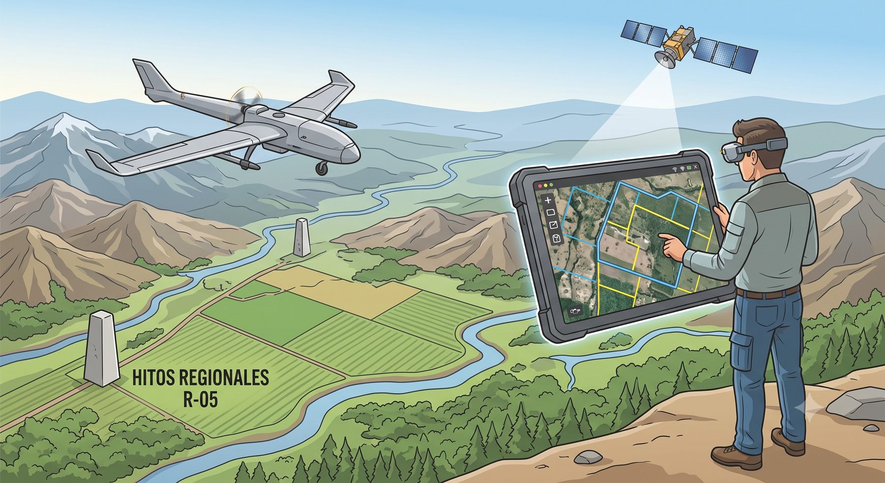 Fotodetección y teledetección para terrenos extensos o de difícil acceso